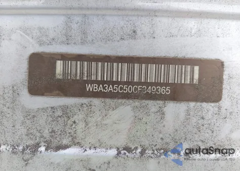 2012 BMW 328I z USA, uszkodzony, nr VIN WBA3A5C50CF349365